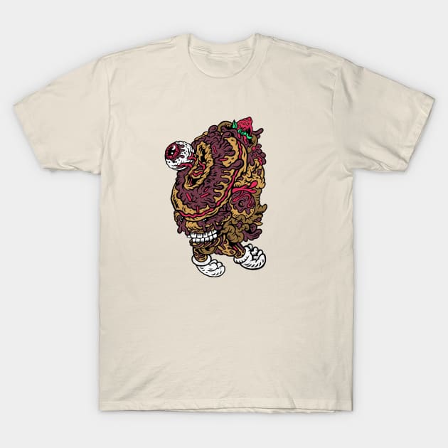 Donut Ghost T-Shirt by CherryMothCake